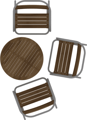 Outdoor Furniture Png Top View, Transparent Png PNG image with transparent background