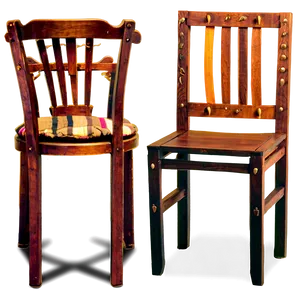 Wooden Chairs Png Ayn PNG Image