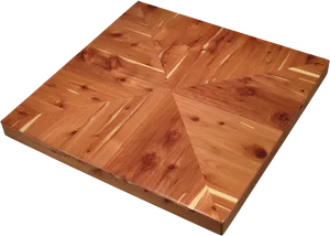 Wooden Chevron Table Top Design PNG Image