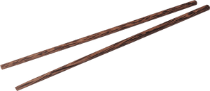 Coconut Wood Chopsticks - Transparent Background Chopstick Png, Png Download PNG