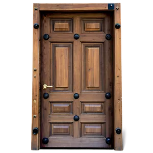 Wooden Closed Door Png Foi37 PNG Image