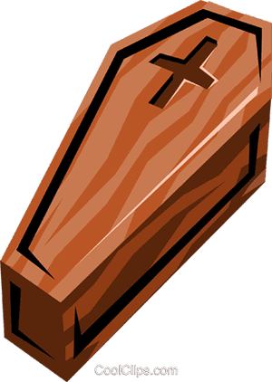 Coffin Royalty Free Vector Clip Art Illustration - Caixões Png PNG image with transparent background