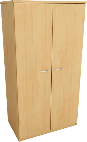 Wooden Cupboard Closet Isolated PNG Image