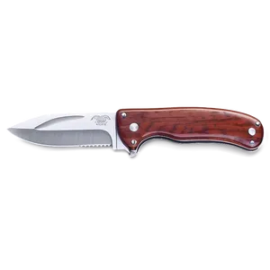 Wooden Handle Pocket Knife Png Afh PNG Image