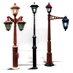 Wooden Light Pole Png 10 PNG Image