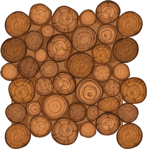 Bullet Clipart Wood Png - Stylized Wood Cut Texture, Transparent Png PNG image with transparent background