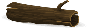 Wooden Log Illustration PNG with transparent background