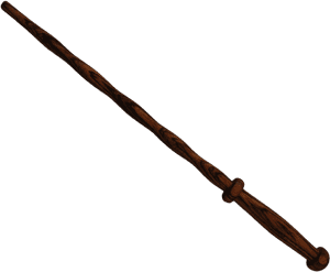 Beautifully Handmade Wooden Magic Wands, Each Containing - Harry Potter Wand Cartoon, HD Png Download PNG