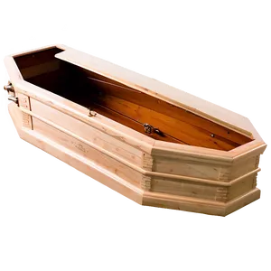 Wooden Open Coffin Png 5 PNG Image