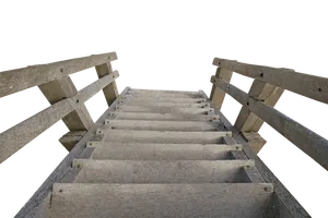 Wooden Pier Over Water PNG Image