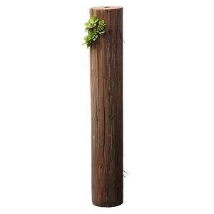 Wooden Pole C PNG Image