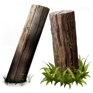 Wooden Post B PNG Image