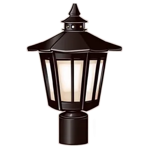 Wooden Post With Lantern Png Ktd75 PNG Image