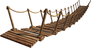 Transparent Suspension Bridge Png - Bridge Png, Png Download PNG with transparent background