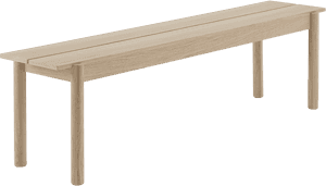 Linear Wood Bench Master Linear Wood Bench 1553600996 - Muuto Linear Wood Bench, HD Png Download PNG with transparent background