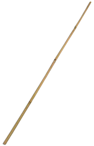 Wooden Stick Against Black Background PNG Image