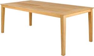 Wooden Table Clipart Image PNG Image