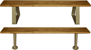 Wood Bench Png - Changing Room Benches Png, Transparent Png PNG with transparent background