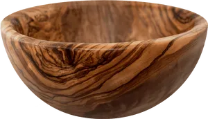 Wooden Texture Bowl PNG Image