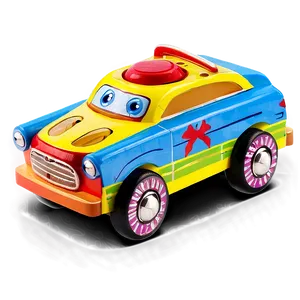 Wooden Toy Car Png 06122024 PNG Image