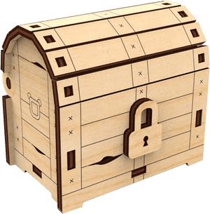 Treasure Chest Png - Plywood, Transparent Png PNG image with transparent background