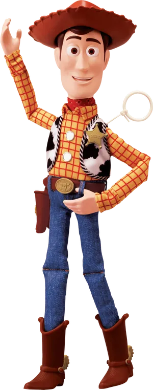 Woody Animated Character Greeting PNG Image