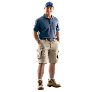 Work Cargo Shorts Png Bnm PNG Image