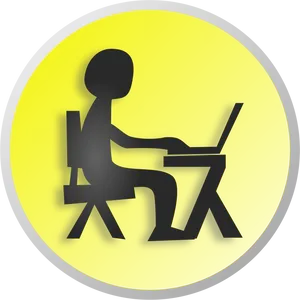 Work From Home Icon PNG Image