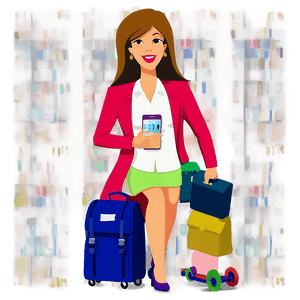 Working Mom Vector PNG ruo72 PNG image with transparent background