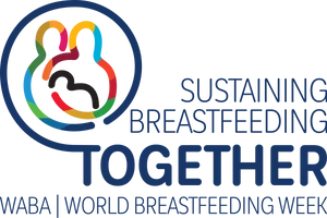 World Breastfeeding Week Logo PNG Image