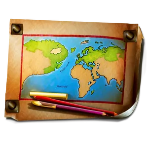 World Map Coloring Page Png Jmn PNG Image