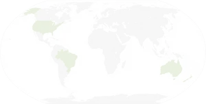 World Map Dark Background PNG Image