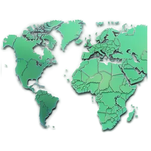 World Map Outline Craft Png Edd PNG Image