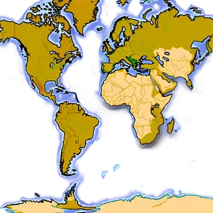 World Map Outline For Geography Png 68 PNG Image