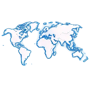 World Map Outline For Geography Png Htg PNG Image