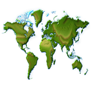 World Map Outline PNG 93 PNG image with transparent background
