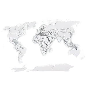 World Map Outline With Continents Png 97 PNG Image