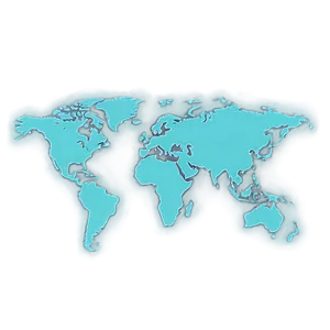 World Map Outline With Continents Png Kwf PNG Image