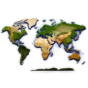 World Map Png Opt16 PNG Image