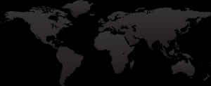 World Map Silhouette PNG image with transparent background