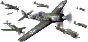 World War 2 Plane Png - Ww2 Planes Png, Transparent Png PNG with transparent background