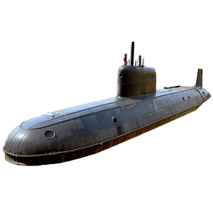 World War II Submarine PNG 05252024 PNG image with transparent background