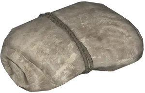 Worn Out Canvas Bag Texture PNG Image