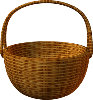 Basket Cartoon Photography Illustration - Cartoon Picture Of Basket, HD Png Download PNG image with transparent background