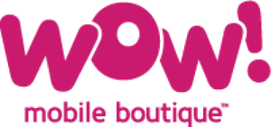 Wow Mobile Boutique Logo PNG Image