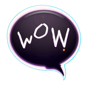 Wow Speech Bubble PNG 05062024 PNG image with transparent background