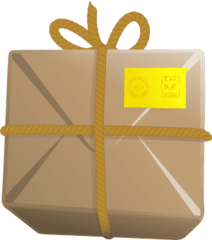 Postal, Parcel, Post, Package, Delivery, Shipping - Shipping Package Clipart, HD Png Download PNG with transparent background