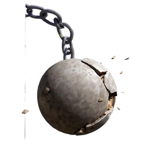 Wrecking Ball Destruction Scene Png Sim PNG Image