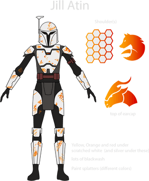 Wren Style Custom And Graffiti Mando Mandalorian, Wren, - Mandalorian Clan Wren Armor, HD Png Download PNG image with transparent background