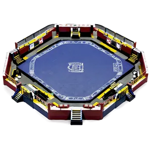 Wrestling Ring Floor Plan Png 06212024 PNG Image